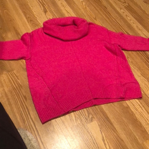 NWT Christopher & Banks hot pink sweater size 14W - Picture 2 of 7
